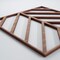 Ekena Millwork Small Genoa Decorative Fretwork Wood Wall Panels, Walnut, 11 3/8"W x 11 3/8"H x 3/8"T WALW12X12X0375GNAWA - alternate 3
